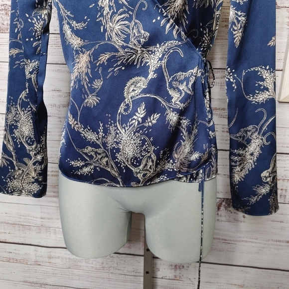 ARITZIA Little Moon Wrap Top Size XXS - Picture 4 of 13